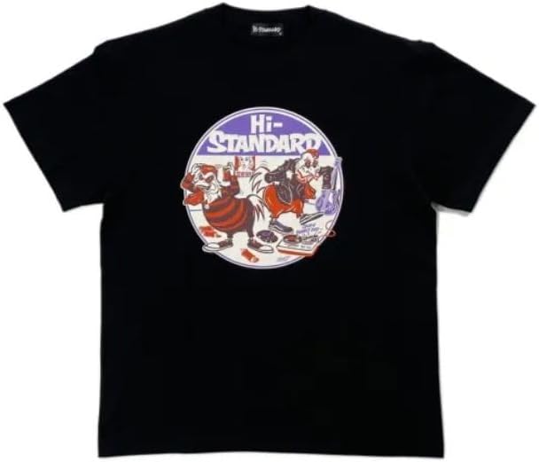 PIZZA OF DEATH RECORDS] Hi-STANDARD JACK-O T-shirt（BLACK）ハイ